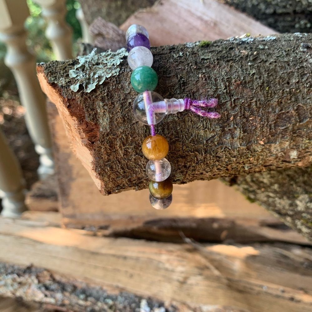 Semi precious stone bracelet